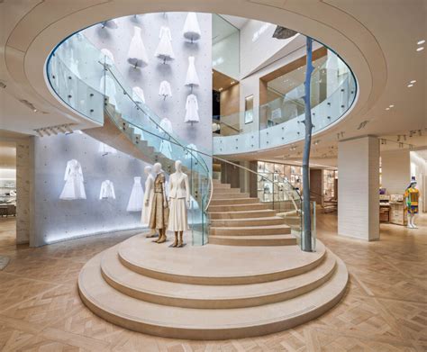 dior stairs|Dior paris interior design.